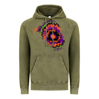 Vintage Olive tie dye patch Vintage Hoodie - RanaPortraitStore