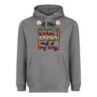 At The Ballpark Is Where I Spend Most My Days Heavyweight Hoodie | Teevron