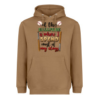 Toasted Coconut at the ballpark is where i spend most my days Heavyweight Hoodie - BundleAndBundleShop