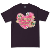 Plum my valentine is my look boyfriend Premium Tee - MaliasSmallBusiness