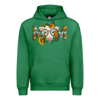 Emerald Western Baby Calf Mom With Sunflower Urban Hoodie - LillyAllenDesigns