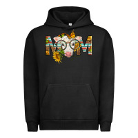 Pigment Black Western Baby Calf Mom With Sunflower Urban Hoodie - LillyAllenDesigns