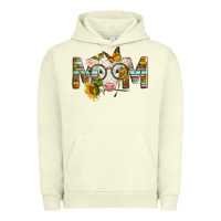 Pigment Pistachio Western Baby Calf Mom With Sunflower Urban Hoodie - LillyAllenDesigns