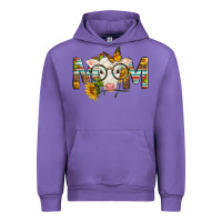 Tulip Western Baby Calf Mom With Sunflower Urban Hoodie - LillyAllenDesigns