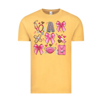 Vintage Mustard coquette bow nurse Vintage Tee - Artiststas