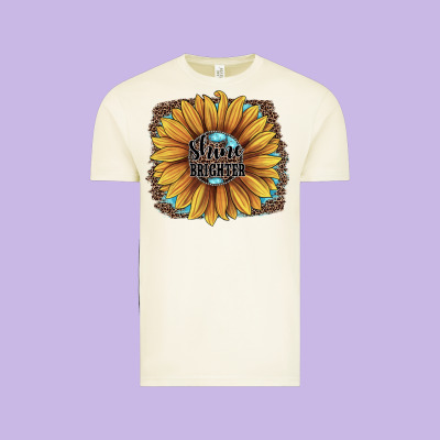 Shine Brighter Vintage Tee Designed By Jahusdesignshop