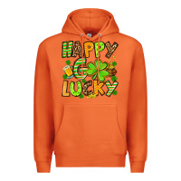Carrot St. Patrick's Happy go lucky Premium Hoodie - OliviaCreatesArt