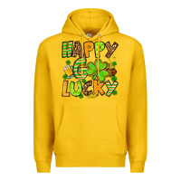 Lemon St. Patrick's Happy go lucky Premium Hoodie - OliviaCreatesArt
