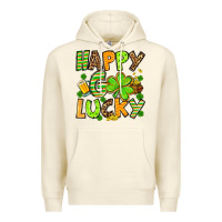 Sandshell St. Patrick's Happy go lucky Premium Hoodie - OliviaCreatesArt