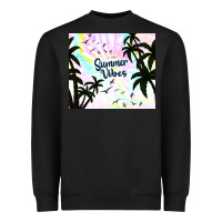 Summer Vibes With Birds Heavyweight Sweatshirt | Teevron