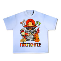 Grape Ice firefighter gnome Urban Heavy Tee - BarkalooDesign