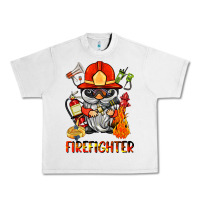 Lunar Rock firefighter gnome Urban Heavy Tee - BarkalooDesign