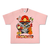 Salmon firefighter gnome Urban Heavy Tee - BarkalooDesign