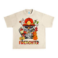Sandshell firefighter gnome Urban Heavy Tee - BarkalooDesign