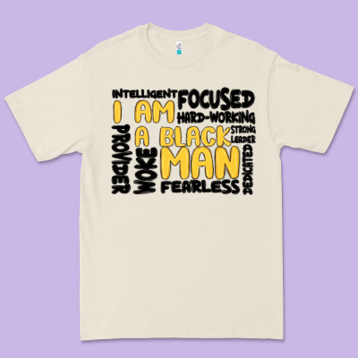 I Am A Black Man Premium Tee Designed By Maliassmallbusiness
