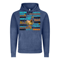 Vintage Denim chicken typography Vintage Hoodie - Artiststas