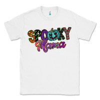 White spooky mama Classic Tee - SublimationCraftShop