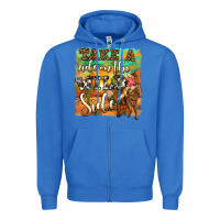 True Royal take a ride on the wild side Zipper Hoodie - OliviaCreatesArt