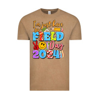 Vintage Coffee im just here for field day 2024 Vintage Tee - Artiststas