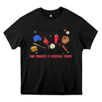 Black i'm a hot mess,always stressed,and proudly a baseb Heavy Core Tee - MaliasSmallBusiness