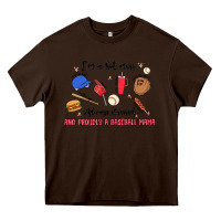 Chocolate Brown i'm a hot mess,always stressed,and proudly a baseb Heavy Core Tee - MaliasSmallBusiness