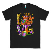 Black Mardi Gras love Classic Tee - LillyAllenDesigns