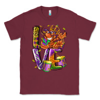Burgundy Mardi Gras love Classic Tee - LillyAllenDesigns