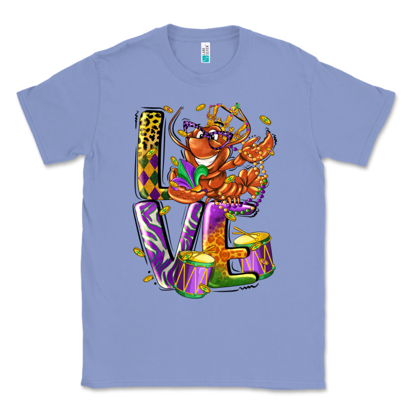 Mardi Gras Love Classic Tee by LillyAllenDesigns | Teevron