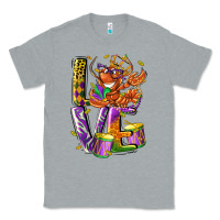 Heather Grey Mardi Gras love Classic Tee - LillyAllenDesigns