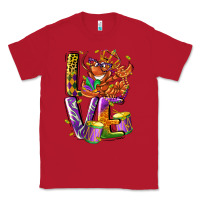 Red Mardi Gras love Classic Tee - LillyAllenDesigns
