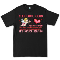 Black self love club Premium Tee - MaliasSmallBusiness