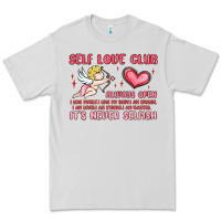 Dove Grey self love club Premium Tee - MaliasSmallBusiness