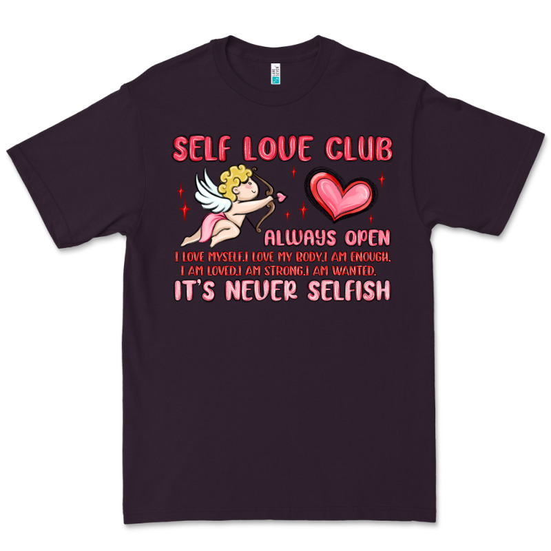 Self Love Club Premium Tee by MaliasSmallBusiness | Teevron