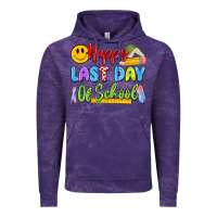 Cloud Purple happy last day of school Vintage Hoodie - Artiststas