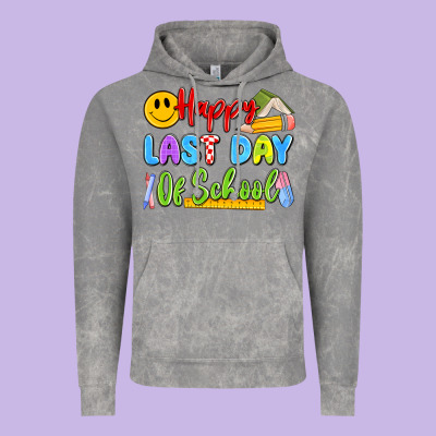 Happy Last Day Of School Vintage Hoodie Designed By Artiststas