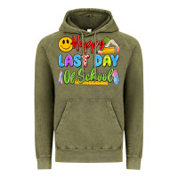 Vintage Olive happy last day of school Vintage Hoodie - Artiststas