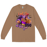 Toasted Coconut I put the boo in boo-jee sneaker and heel Long Sleeve Tee - RanaPortraitStore