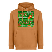 Meerkat american football megaphone and game seamless pattern Heavyweight Hoodie - BundleAndBundleShop