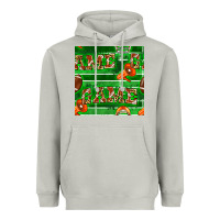 Moon Dust american football megaphone and game seamless pattern Heavyweight Hoodie - BundleAndBundleShop