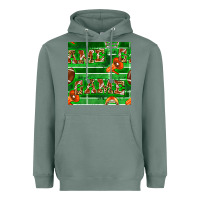 Sage american football megaphone and game seamless pattern Heavyweight Hoodie - BundleAndBundleShop
