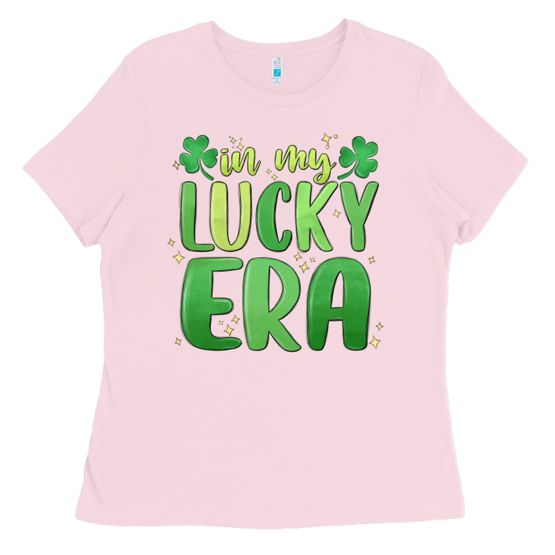In My Lucky Era St. Patrick's Day Ladies Tee by MaliasSmallBusiness | Teevron