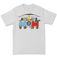 Dove Grey archery mom Premium Tee - MaliasSmallBusiness
