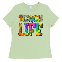 Matcha beach life Ladies Tee - Jasminsmagicworld