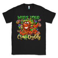 Black Who's your craw daddy Mardi Gras Classic Tee - LillyAllenDesigns