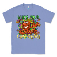 Colony Blue Who's your craw daddy Mardi Gras Classic Tee - LillyAllenDesigns