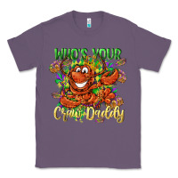 Lavender Who's your craw daddy Mardi Gras Classic Tee - LillyAllenDesigns