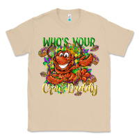 Mushroom Who's your craw daddy Mardi Gras Classic Tee - LillyAllenDesigns