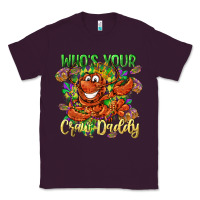 Plum Who's your craw daddy Mardi Gras Classic Tee - LillyAllenDesigns