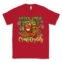 Red Who's your craw daddy Mardi Gras Classic Tee - LillyAllenDesigns