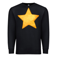 Black yellow star Premium Sweatshirt - FaDigitalArtStudio